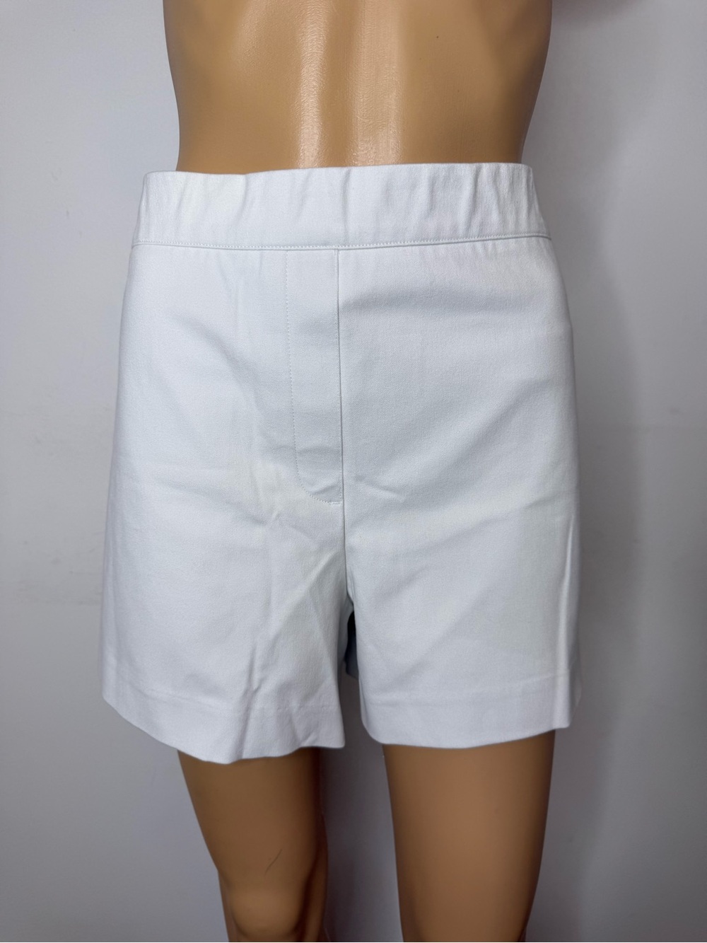 🆕 Spanx On The Go Silver Lining Shorts 4” Inseam - White - XL - 20374R